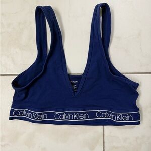 Calvin Klein Deep Blue Sports Bra